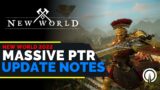 New World's MASSIVE PTR UPDATE! | Full Patch Notes