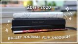 Old Bullet Journal Notebooks Flip Through | 2017-2020 | Bujo Inspiration + Ideas