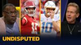 Patrick Mahomes, Chiefs defeat Justin Herbert & Chargers 27-24 on TNF | NFL | UNDISPUTED
