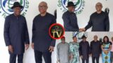 Peter Obi Meets With Former President Goodluck Jonathan At His Residence In Bayelsa