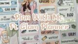 Plan With Me | Ft Glam Planner | Summer '21 Mystery