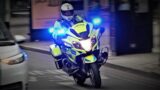 Police Bike responding at speed x2 – Roads Policing Sgt