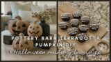 Pottery Barn Terracotta Pumpkin DIY & Halloween mummy brownies | Halloween 2022