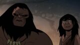 Primal Season 2 Episode 10 Spear And His Father Vs Sabertooth Cats  / Young Spear protect his tribe