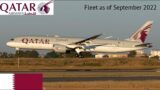 Qatar Airways Fleet as of September 2022