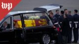 Queen's coffin transported to Buckingham Palace
