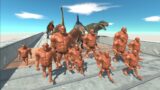 Race to eat Hill Giant Tribe – Animal Revolt Battle Simulator
