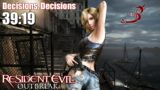 Resident Evil OUTBREAK Scenario 5 Decisions 39:19 Aya Brea PC 1080p