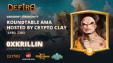 Roundtable AMA w/ Defira, Knights & Peasants, Mars Colony, and Cosmic Universe hosted by Crypto Clay