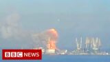 Russian warship destroyed in occupied port of Berdyansk, says Ukraine – BBC News