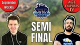 SEMI FINALS | Marinelord vs Kasva | Aoe4 Road To Red Bull Wololo Legacy