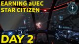 STAR CITIZEN 3.17.2 Gameplay | Day 2 Earning aUEC – Bugs and Bunker Missions