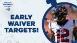 SUPER-EARLY WAIVER TARGETS! UNDERVALUED BENCH PLAYERS TO STASH I 2022 FANTASY FOOTBALL ADVICE