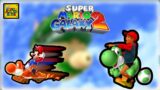 SUPER MARIO GALAXY 2! – SKY STATION GALAXY & YOSHI STAR GALAXY -The Mario Kid plays the sequel!