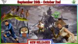 September 26th – October 2nd | New Indie and AAA Releases!! #futuredubs #gaming #newreleases