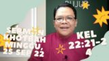 Sermon Khotbah Minggu Ini | 25 Sep 2022 |Keluaran 22:21-24