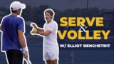 Serve & Volley tips with Elliot Benchetrit