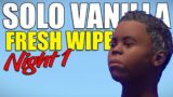 Solo Vanilla Rust | Fresh Wipe and I already have blueprints!