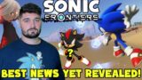 Sonic Frontiers INSANE CYBERSPACE LEVEL, ARES ISLAND FOOTAGE, NEW REVIEWS, IMAGES & MORE!