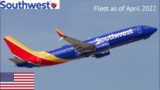 Southwest Airlines Fleet as of April 2022