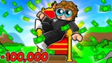 Spending $100,000 to Become the RICHEST PERSON in Roblox!