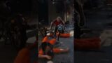 Spiderman beats up a bunch of goons
