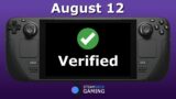 Steam Deck Verified Games August 12 2022