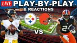 Steelers vs Browns | Live Play-By-Play & Reactions