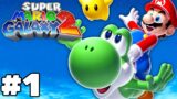 Super Mario Galaxy 2 – LIVE – Part 1 – Gameplay Walkthrough – Sky Station Galaxy! (Nintendo Wii)