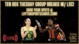 TEN BOX TUESDAY GROUP BREAKS AND PERSONALS W/ LSC