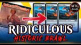 THE GREAT CLONE WAR | Jaxis the Troublemaker Historic Brawl | MTG Arena