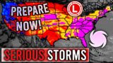 THIS CRAZY Tropical Cyclone is going to impact MULTIPLE States! Serious Storms, Flooding and More!