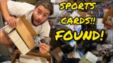 THOUSANDS IN VINTAGE SPORTS CARDS FOUND! ~ HOARDER HOUSE BECAME SPORT CARD HOUSE !