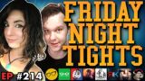TYPICAL Rings of Power Attacks Fans! | Friday Night Tights 214 Melonie Mac, Shadiversity, Disparu