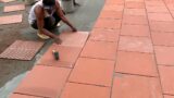 Technical Construction Of Outdoor Install Terracotta Bricks Playground
