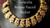 Terracotta Antique Style Peacock Neckset |Classy Ramya