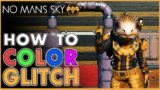 The BEST Way to get Cool Colors – No Mans Sky Glitch Building Techniques