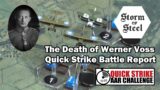 The Death of Werner Voss: Quick Strike Battle Report | Storm of Steel Wargaming