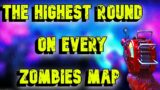 The Highest Round on Every Zombies Map