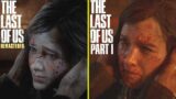 The Last of Us Part I vs Remastered All Cutscenes Comparison | PS5 4K 60 FPS | 16:9 Aspect Ratio