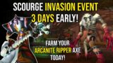 The SCOURGE INVASION Secretly Started TODAY!  Farm Arcanite Ripper NOW!