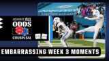 The most EMBARRASSING moments from Week 3 | Against All Odds