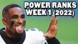 Top 10 NFL Power Rankings: Week 1 2022