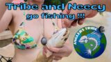 Tribe and Neecy go fishing !!!  #fishing #outdoors #surffishing #bikini