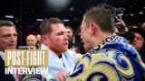 Trilogy settled: Canelo Alvarez and Gennadiy Golovkin post-fight interviews