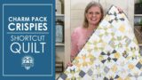 Try this New Quilt from Broken Dishes – Charm Pack Crispies – FREE Shortcut Quilt – Fat Quarter Shop