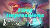 Tyrant's Blessing First Impressions – Into the (Fantasy) Breach?
