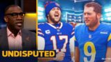 UNDISPUTED | Shannon reacts to Buffalo Bills vs Los Angeles Rams in Week 1: Josh Allen or Stafford