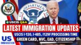US immigration News : Green Card, NVC, USCIS I-130, I-485, I129F Processing Time, EAD, Citizenship