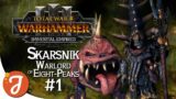 WARLORD of EIGHT-PEAKS | Skarsnik #01 // Immortal Empires | Total War: WARHAMMER III